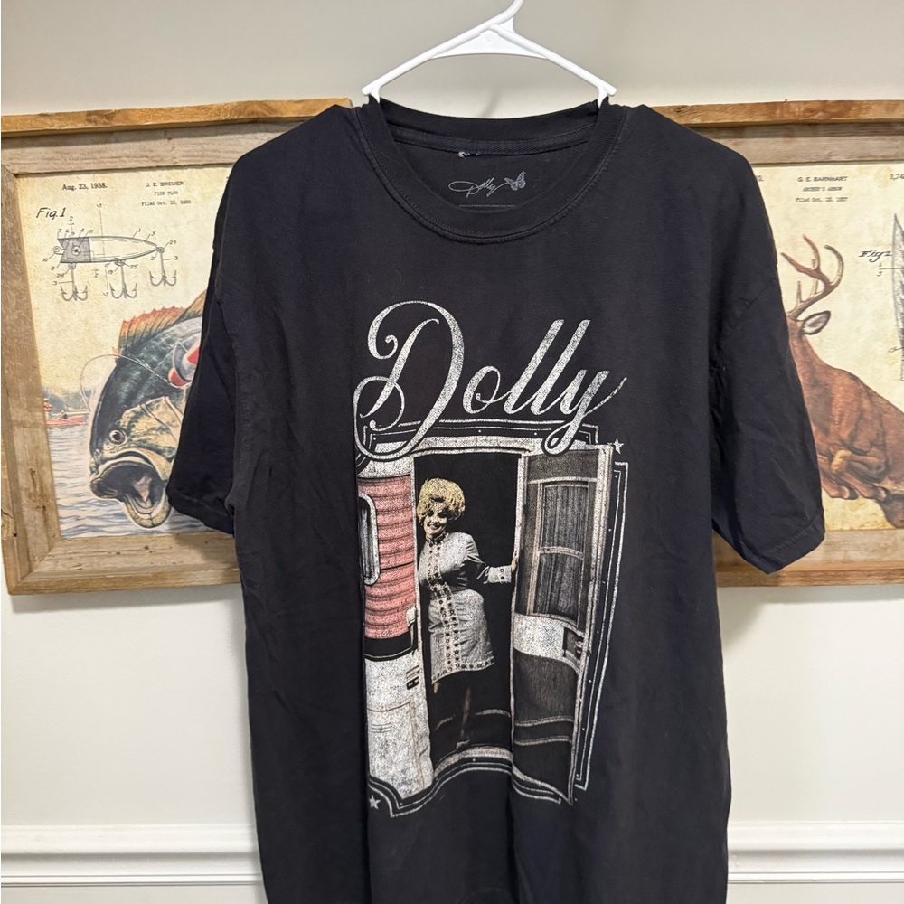 Doll Parton Black Graphic Tee
